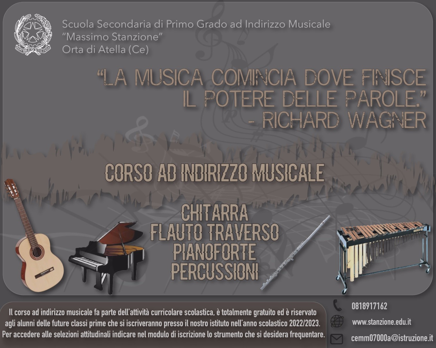 Corso ad indirizzo musicale 2022/2023